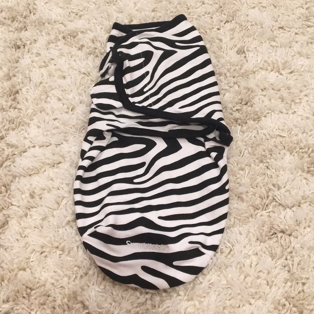Swaddle me zebra print small